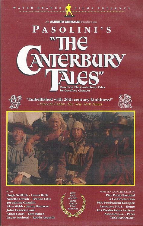 Amazon The Canterbury Tales Vhs Hugh Griffith Laura Betti