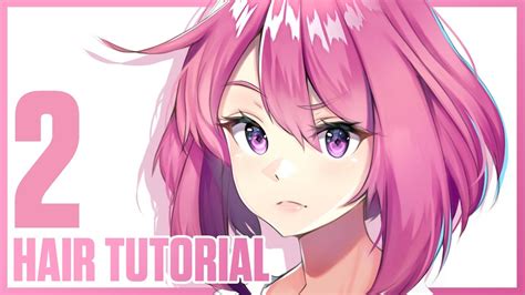 Tutorial How To Color Anime Hair The Sequel Youtube