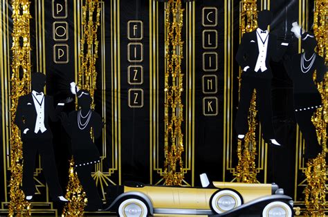 Include plenty of gold and silver, art deco, and ask guests to come dressed in theme. Party Themes