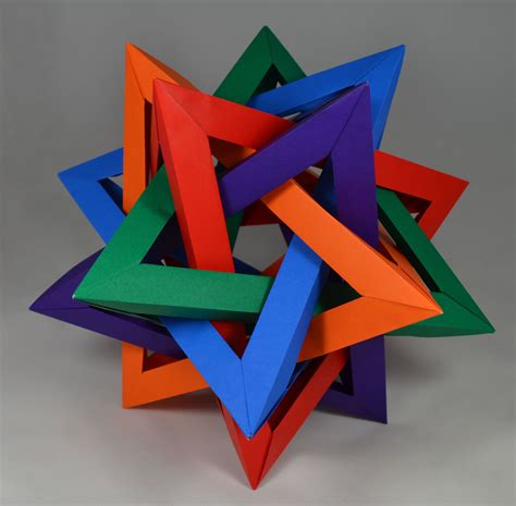Modular Origami Involves Folding Many Pieces Of Paper Intoindividual