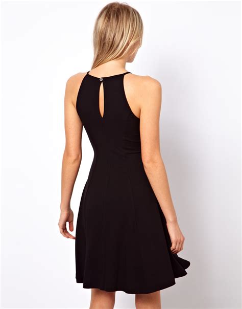 Lyst Asos Collection Sundress With Cut Away Neck In Black