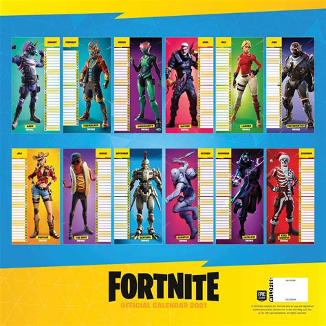 Free shipping on eligible purchases. Fortnite Official Calendar 2021 at Calendar Club