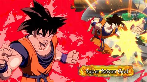 Ascension To Super Saiyan God Dragon Ball Fighterz Youtube