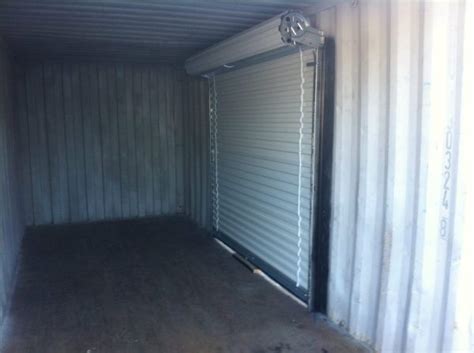 Shipping Container Roll Up Door Lightweight Steel Various Sizes