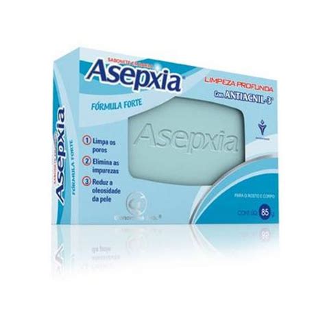 asepxia sabonete em barra formula forte 85g caaspshop