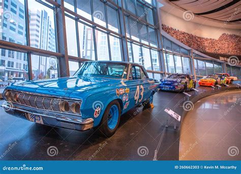 NASCAR Hall of Fame Interior 1 Editorial Stock Photo - Image of fame