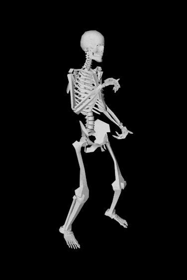 Via Giphy Halloween  Skeleton Dance Dancing Animated 