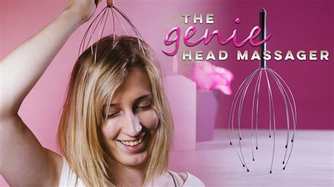 The Genie Head Massager Relieve Stress And Strains Youtube