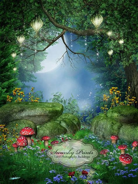 Enchanted Forest Forest Backdrops Photography Backdrops Photography