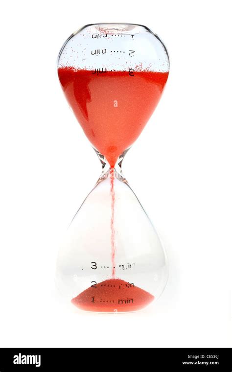 Red Sand Hourglass Hi Res Stock Photography And Images Alamy