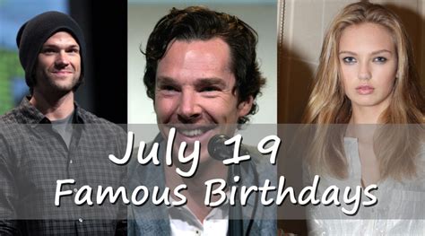 When choosing a birthday gift for someone born on september 19th, you must keep their sensitivity and their emotional nature in mind. July 19 Birthday horoscope - zodiac sign for July 19th