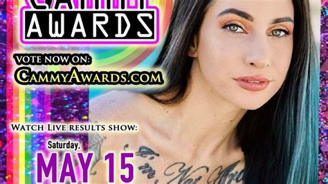 Sheena Rose Calls On Her Fans To Rockthevote For Her In 2021 Cammy Awards Candy Porn