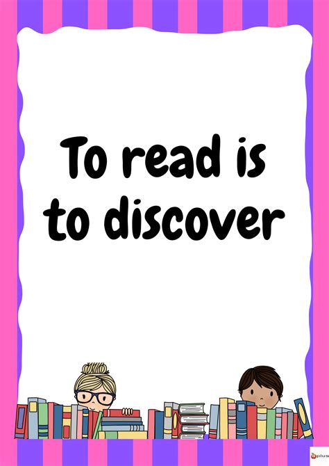 Reading Posters For Kids Made By Teachers