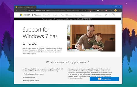 Microsofts New Browser For Windows 7 Will Be Retired In A Little Over