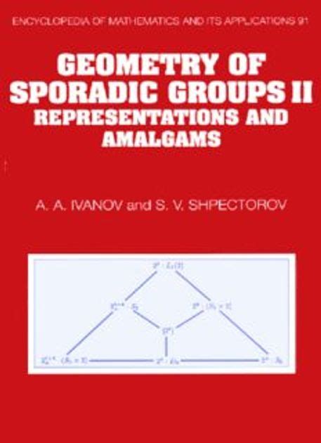 Geometry Of Sporadic Groups Ii Representations And Pdf