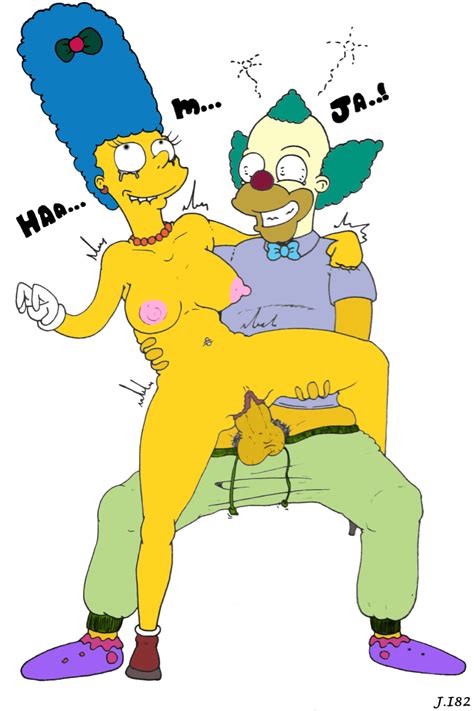 Rule 34 Breasts Clown Krusty The Clown Marge Simpson Penis Sex Tagme The Simpsons Vagina