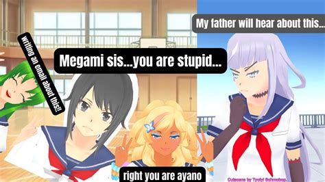 Megami Gets Owned By Ayano Yandere Simulaor Concept Bye Sis