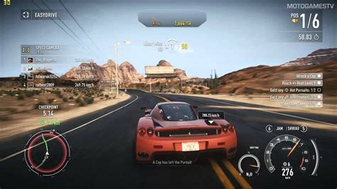 The latest need for speed installment, rivals, is set to hit stores november 15 (this friday) for the playstation 4, november 19 for ps3 and xbox 360, and november 22 for the xbox one. Need for Speed Rivals PC - Ferrari Enzo Gameplay - YouTube
