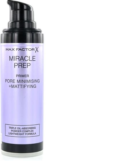 max factor miracle prep primer pore minimising and mattifying 30 ml