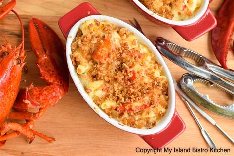 Lobster Macaroni And Cheese Recipe My Island Bistro Kitchen