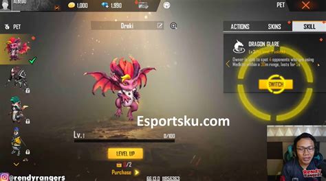 Advance server ff 2021 bikin kita jadi sultan mendadak slurr !! FF Dreki's New Pet on Free Fire Advance Server - Everyday News