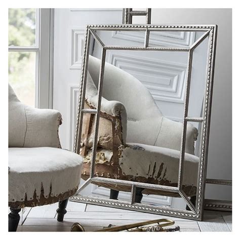 Buy Lawson Pewter Finish Mirror Rectangle Mirror Venetian Mirror