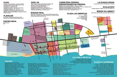 Merida Neighborhood Map