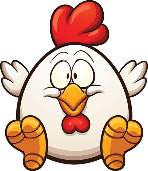 Cute Funny Nursery Farm Animal Egg Cartoon Emoji Chicken Vinyl Decal