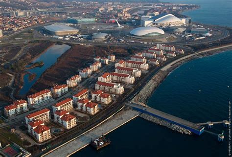 Sochi 2014 Olympic Village From The Air Sochi Russia Olympics