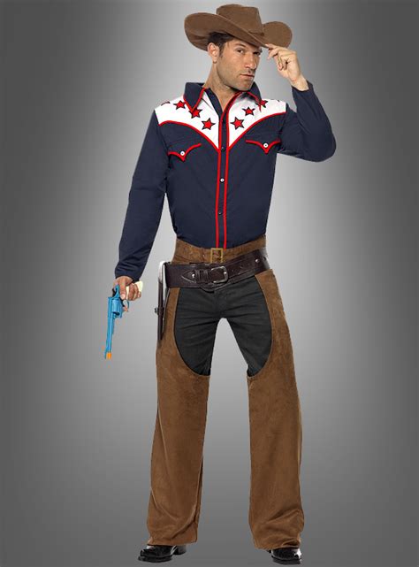 Cowboy Kostüm Rodeo Wilder Westen Faschingskostüm