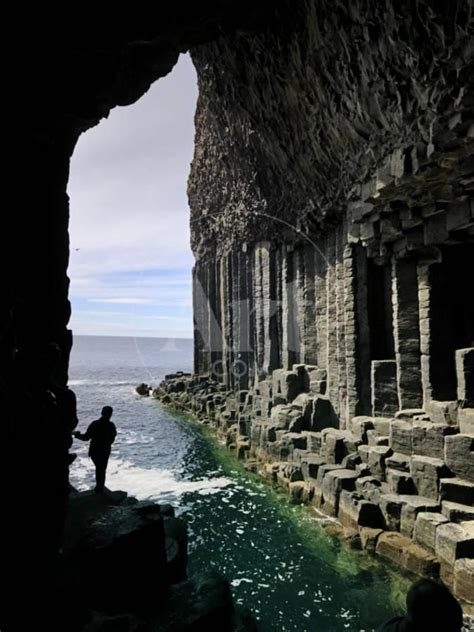 Fingals Cave On The Isle Of Staffa Off The West Coast Of Mull