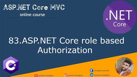 83 ASP NET Core Role Based Authorization Show Or Hide Nav Menu Based
