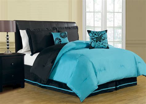 Skip to main | skip to sidebar. 6 Piece Queen Haper Reversible Comforter Set Turquoise ...