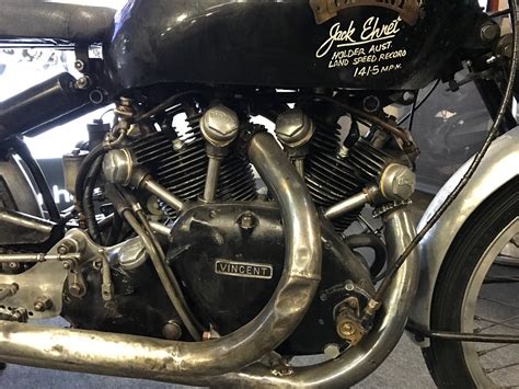 #phpb.002972 photo vincent black prince, knight, lightning & victor 1955 advert. Jack Ehret's Record Breaking Vincent Black Lightning ...