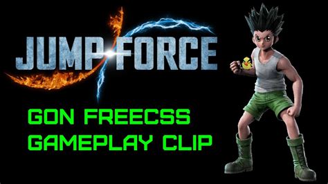 Jump Force Gon Freecss Gameplay Clip 27 Youtube