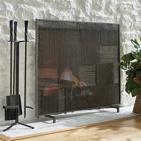 Best Modern And Contemporary Fireplace Screens 2017 Annual Guide Apartment Therapy En 2020