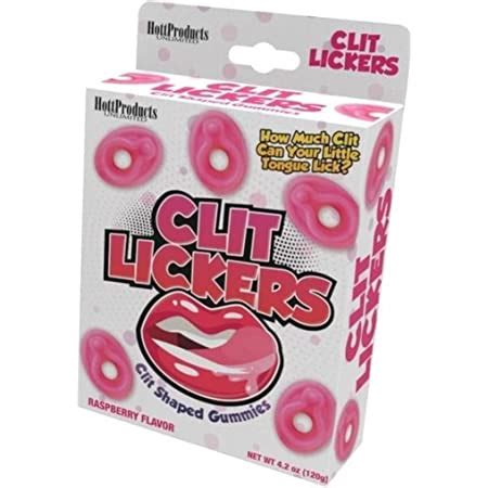 Amazon Com Clit Lickers Clitoral Shaped Gummies How Much Clit Can Your Babe Tongue Lick