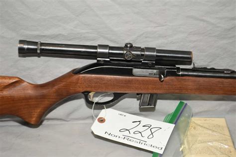 Marlin Model 989 22 Lr Cal Mag Fed Semi Auto Rifle W 22 Bbl Blued