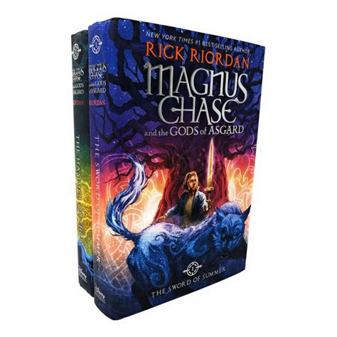 Rick Riordan Magnus Chase And The Gods Of Asgard 2 Books Set Collectio Lowplex