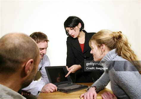 Coworkers Training High Res Stock Photo Getty Images