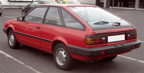 1982 Nissan Sunny I Coupe B11 15 75 Cv Ficha Técnica Y Consumo