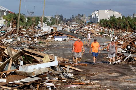 Apocalyptic One Florida Town Destroyed By Hurricane Michael The