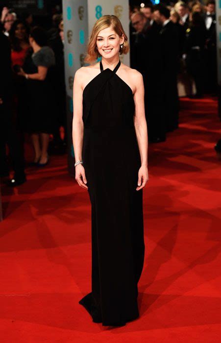 Baftas 2015 Rosamund Pike Shows Off Incredible Post Baby Body Just
