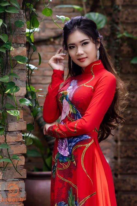 Vietnamese Long Dress Áo Dài Áo Lót Dép