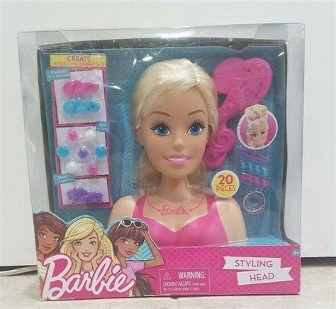 Barbie Glam Party Blonde Styling Head Piece Set Just Play U Zz For Sale Online