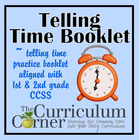 Timebooklettitle The Curriculum Corner 123