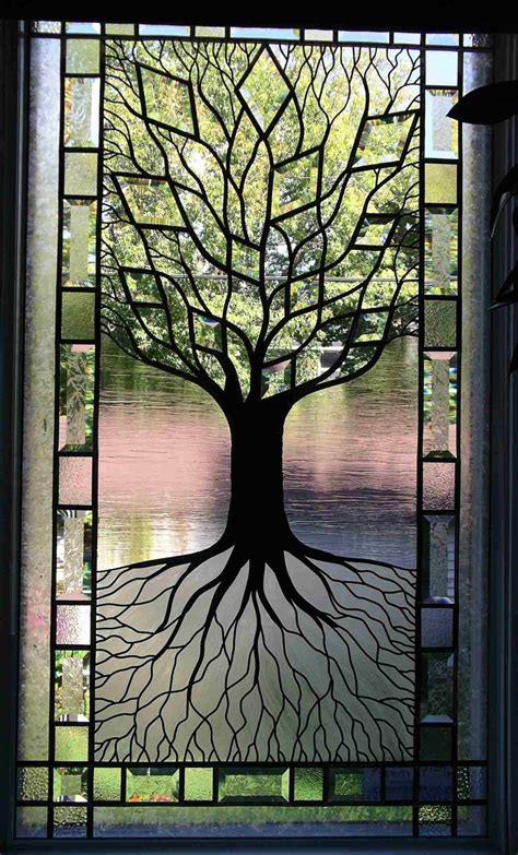 Tree Of Life Stained Glass Art Stained Glass Projects
