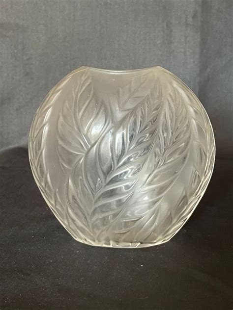 Lalique Vase Filicaria Cristal Catawiki