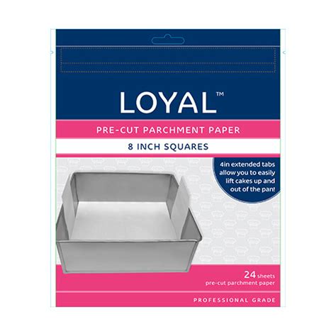 With these parchment papers, you can eliminate the step altogether. Pre Cut Parchment Paper 8" Square (PK24)