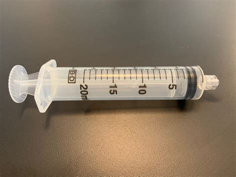Plastic Syringe 20ml | KLM Bio Scientific